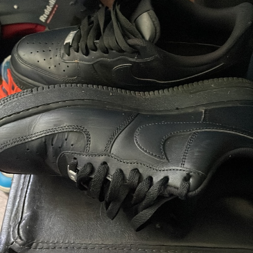 Nike Black Air Force 1 - Picture 4 of 4